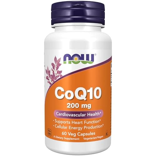 CoQ10 supplement bottle