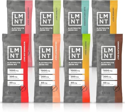 LMNT zero-sugar electrolyte drink mix